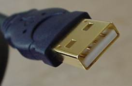 typical USB A connection